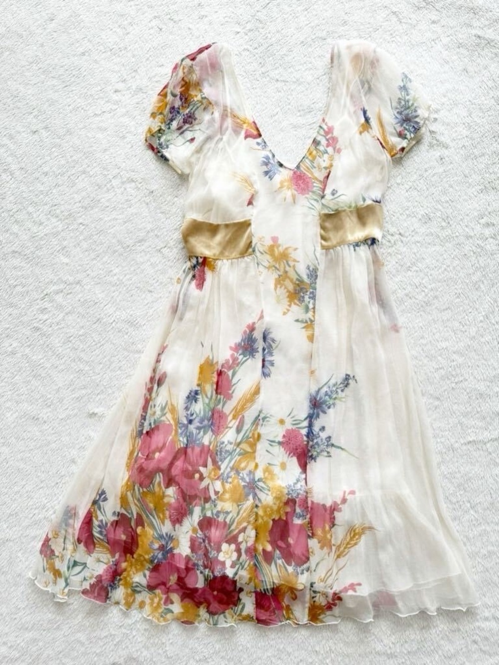 Rare Vintage Blumarine 100% silk dress